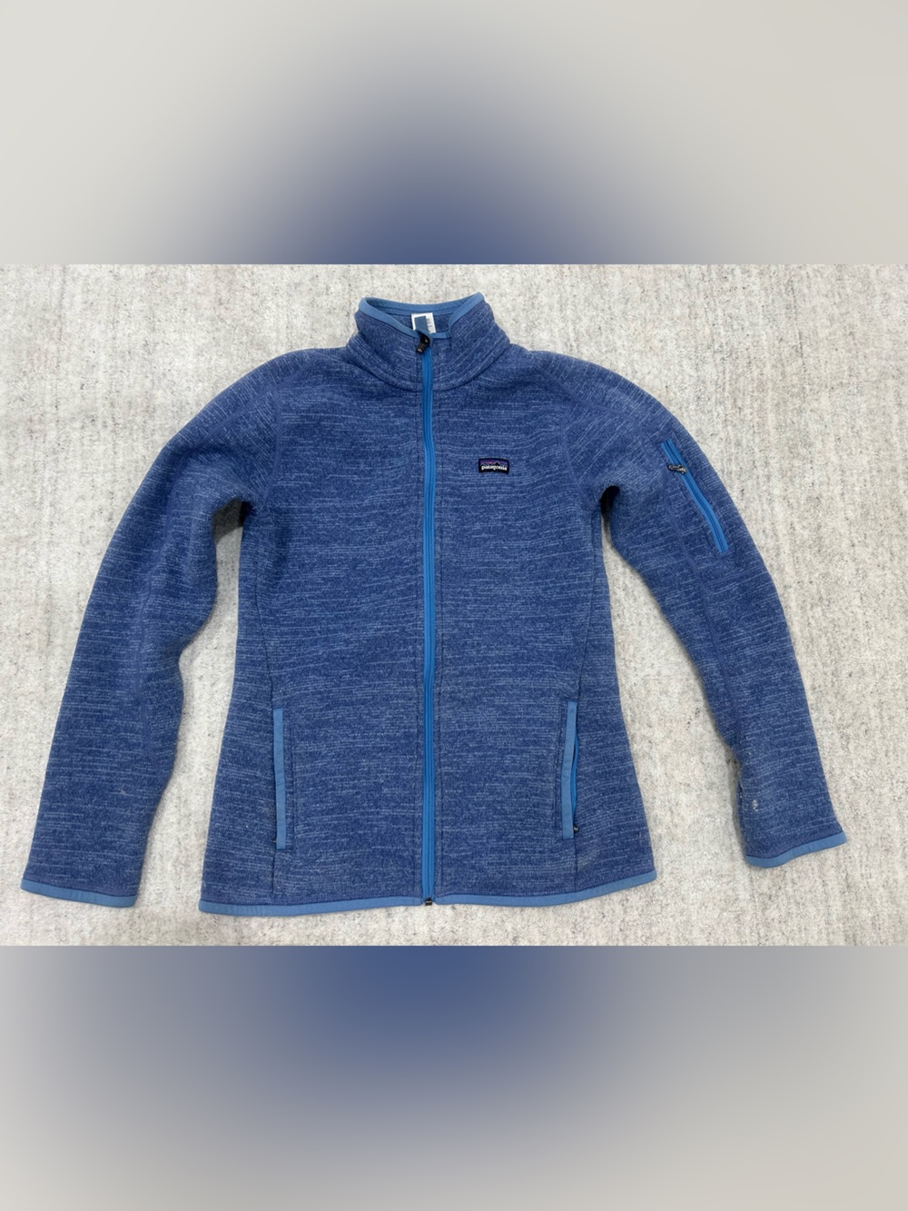 Patagonia Better Sweater Fleece Jacket Women’s Medium Blue Full Zip